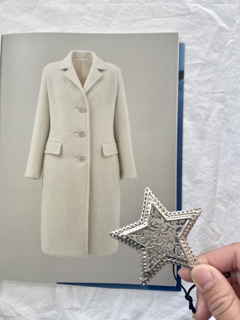 笹原のりこさん『コートの本』よりテーラードカラーのパネル切り替えコート【作りました】 | Dressmaking Days